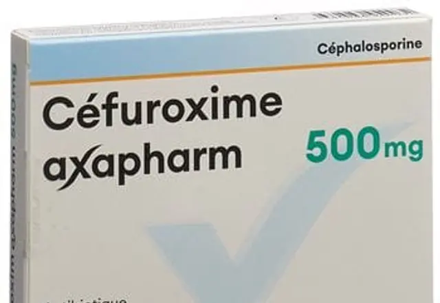 Cefuroxime, ceftin